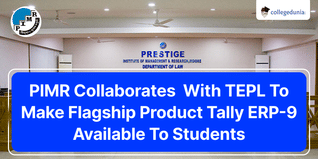 PIMR Collaborates with TEPL Bangalore to Make Flagship Product Tally ERP-9 Available to Students; Check Details Here